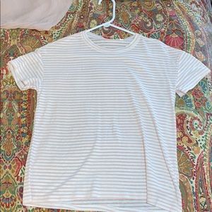 Light pink/white striped shirt